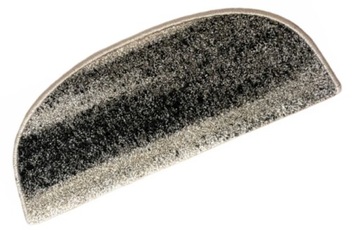 DYWANIKI NA SCHODY NAKŁADKI SZARE 64x24x3 cm GRUBE