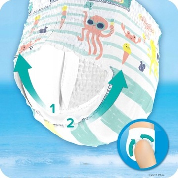 PAMPERS SPLASHERS Размер 3-4 ПОДГУЗНИКИ ДЛЯ ПЛАВАНИЯ 12 ШТ.
