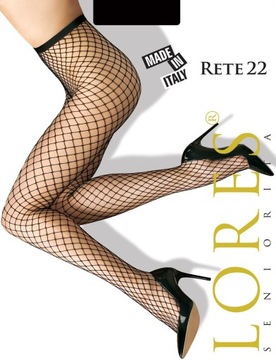 ИТАЛЬЯНСКИЕ КОЛГОТКИ В СЕТКУ, СРЕДНЯЯ СЕТКА, 3/4