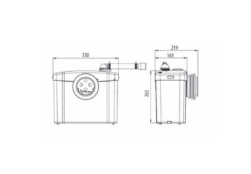 Шлифовальный насос SFA SANITOP SILENCE ST