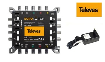 Multiswitch 5 / 8 Televes 5x5x8 EUROSWITCH