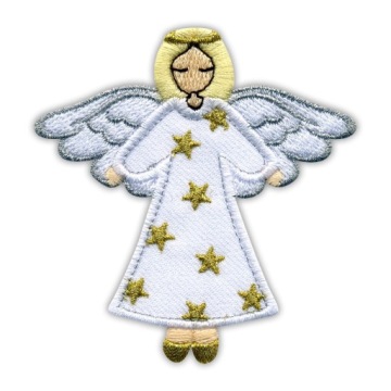 Нашивка Янголятко на Свята, крила, angel Вишивка