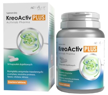 KREOACTIV PLUS ActivLab 50 kapsułek KREON PANKRAETYNA