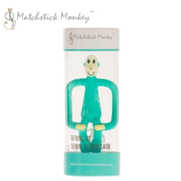 ЗУБНАЯ ЩЕТКА ECO ПРОРЕЗЫЧКА СПИЧКА ОБЕЗЬЯНА ЗЕЛЕНАЯ