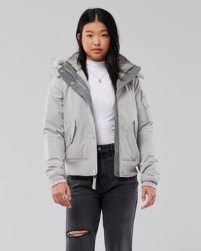 HOLLISTER Abercrombie Kurtka Bomber All Weather XL