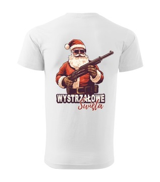 ФУТБОЛКА МУЖСКАЯ БЕЛАЯ РОЖДЕСТВЕНСКИЙ ПОДАРОК ​​COOL CHRISTMAS L