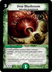 *DM-04 DUEL MASTERS - DEW MUSHROOM - !!!