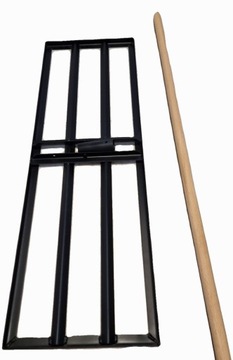 Грабли для пескоструйной обработки, выравнивания кротовины, земли, подкормки, ручка 195