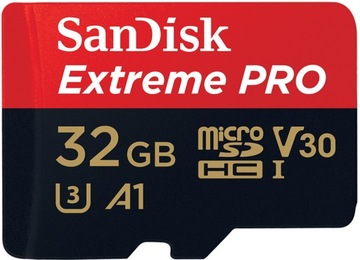 Карта microSD EXTREME PRO 32 ГБ 100/90/U3 A2 (ноябрь 2023 г.)