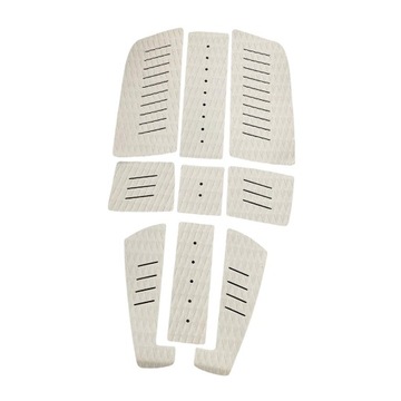 .9Pcs Surfboard Traction Pad Surfboard Pad for Gray