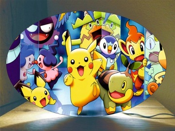 Lampka nocna POKEMON pilot opcja
