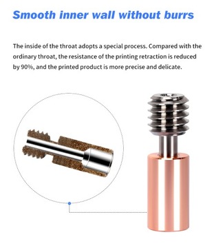 Рулевая труба - Heatbreak CR10, Ender 3 - биметалл - 19 мм