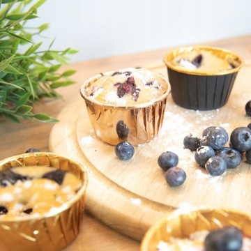 ЗОЛОТЫЕ ЧАШКИ ДЛЯ МАФИНОВ, ФОРМЫ ДЛЯ МАФИНОВ, ФОРМЫ ДЛЯ МАФИНОВ, 20 шт.