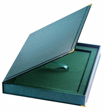 BTX 6x8-GREEN - Etui zielone do dyplomu / na deskę WPX152 - POZIOM ( inser