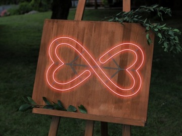 INFINITY - LED FLEX neon - НЕОН ДЛЯ СВАДЬБЫ