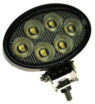 РАБОЧАЯ ЛАМПА 24 LED OSRAM 12V 24V LED 24W ГАЛОГЕННАЯ ОВАЛЬНАЯ