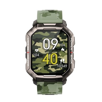 Smartwatch Męski Hagen HC49.14.5314 zielony pasek