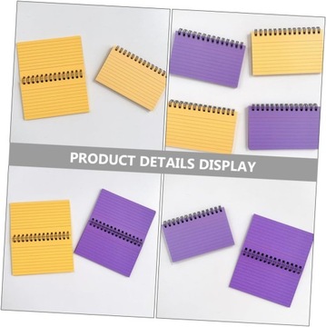 2 шт. Блокноты для встреч Круглый блокнот для компактной записи