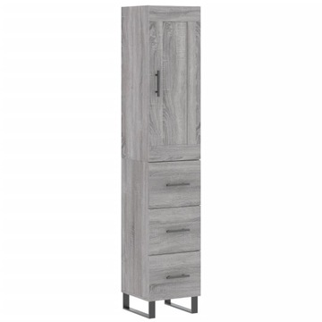 VidaXL odcienie szarości 34 x 34,5 x 180 cm