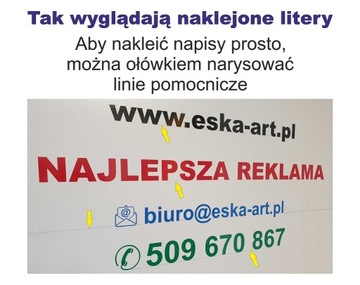 Светоотражающие самоклеящиеся буквы и цифры - 20 см.