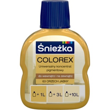 Śnieżka Colorex 63-orzech jasny 100ml
