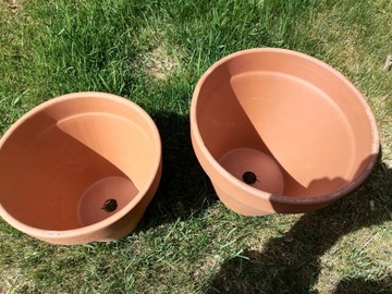 ITA VASO Глиняный горшок для цветов 13 см терракота Polnix