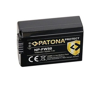 Аккумулятор PATONA Protect, замена NP-FW50