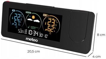 ПОГОДНАЯ СТАНЦИЯ ПОГОДНЫЙ БУДИЛЬНИК С DCF-ПРОЕКТОРОМ