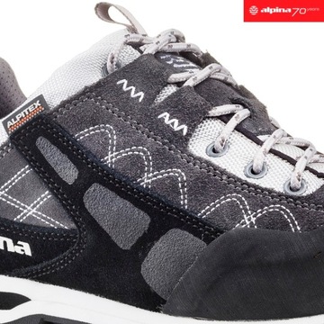 ALPINA ROYAL VIBRAM серые треккинговые 42