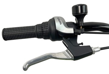 Молодежный велосипед INDIANA Rock Jr 24 дюйма, черный