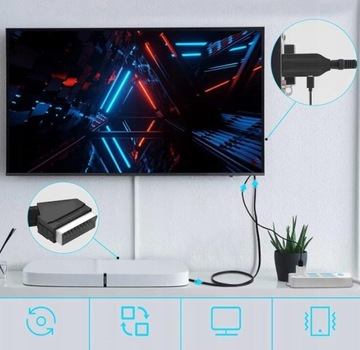 АУДИО КОНВЕРТЕР HDMI В SCART ПРОСТОЕ ПРЕОБРАЗОВАНИЕ