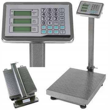 WAGA ELEKTRONICZNA PRZEMYSŁOWA 150KG MAGAZYNOWA SKLEPOWA