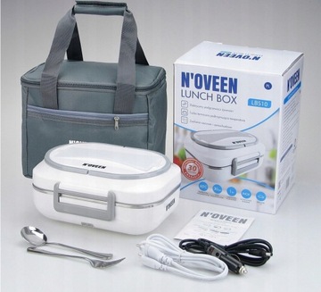 ПОДАРОЧНЫЙ НАБОР ЭЛЕКТРИЧЕСКИЙ ПОДОГРЕВ ДЛЯ ПИЩИ LUNCH BOX + ТЕРМОС