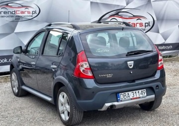 Dacia Sandero I Hatchback 5d 1.6 MPI 87KM 2009 Dacia Sandero Stepway 1.6 87 KM I rej 2010 r. Navi bezwypadkowa serwisowa, zdjęcie 5