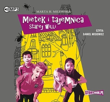 Mietek i tajemnica starej willi Audiobook CD Audio