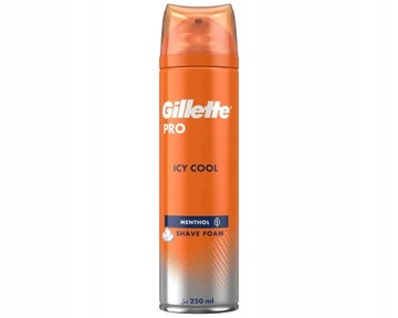 PIANKA DO GOLENIA GILLETTE ICY COOL MENTHOL 250ml
