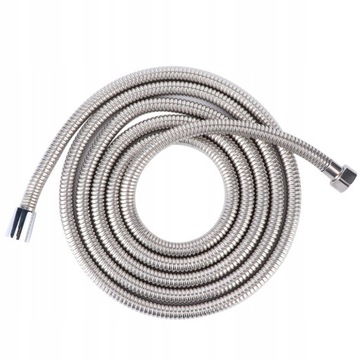 БЕСКРУЧНОЙ СТАЛЬНОЙ ДУШЕВОЙ ШЛАНГ 300 СМ ХРОМ