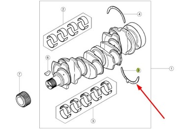 6-3 Комплект полуколец STD