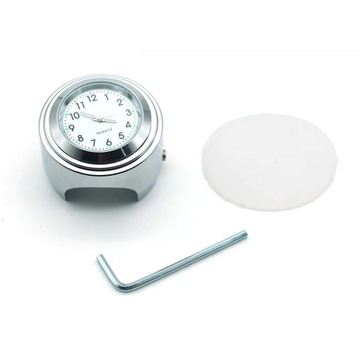 ХРОМИРОВАННЫЕ ЧАСЫ МОТОЦИКЛ МОТОР КВАДРОКУТЕР ВЕЛОСИПЕД