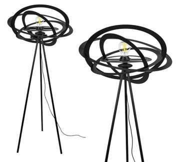 LAMPA STOJĄCA PODŁOGOWA TRÓJNÓG LOFT EDISON LED