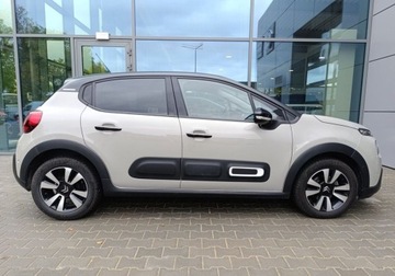 Citroen C3 III Hatchback Facelifting 1.2 PureTech 83KM 2023 Citroen C3 1.2 Benz 83KM SHINE Salon PL Serwis ASO Car Play FV23 AirBump, zdjęcie 9
