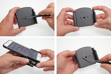 Универсальный регулируемый держатель для телефона диаметром 75–89 мм.