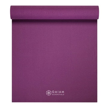 GAIAM ESSENTIALS MATA DO JOGI 6 MM FIOLETOWA 63313
