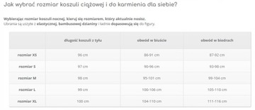 Ночная рубашка для беременных и кормящих мам из бамбука, размер L.