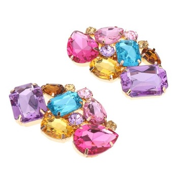 2 шт., съемные зажимы для обуви на высоком каблуке с пряжкой для обуви со стразами, подвески для свадьбы и невесты