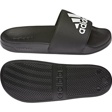 Klapki męskie sportowe basenowe adidas Adilette Shower GZ3779 czarne 44.5