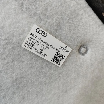 AUDI E-TRON GT 2022 POLIČKA ZADNÍ KUFRU