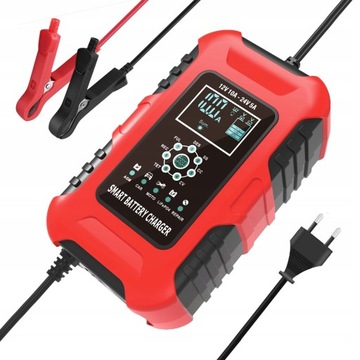 7-stopniowa automatyczna ładowarka FOXSUR 12V 10A