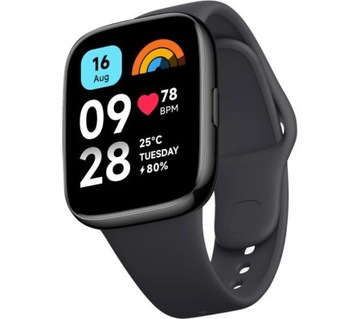 Умные часы Xiaomi Redmi Watch 3 Active 1,83 дюйма, черные