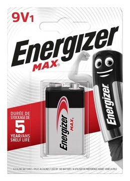 Bateria alkaliczna Energizer 9V (6F22) 1 szt.